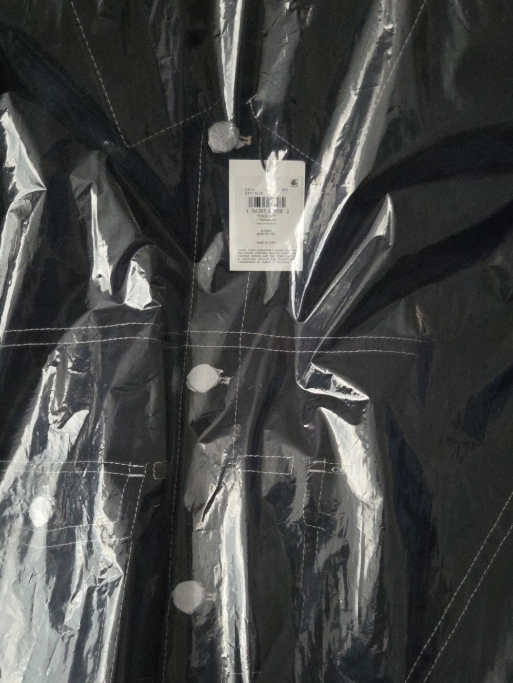 Coach Outlet Men's Trucker Jacket Size 2XL - Picture 4 of 4
